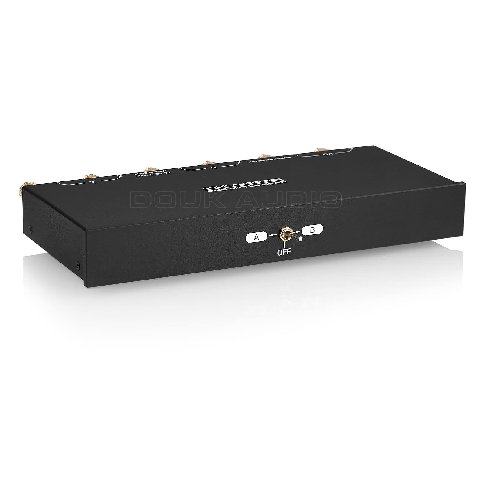 Amplificador de 2 zonas/caja de selección de altavoces Conmutador de audio pasivo para estéreo doméstico (SP102)