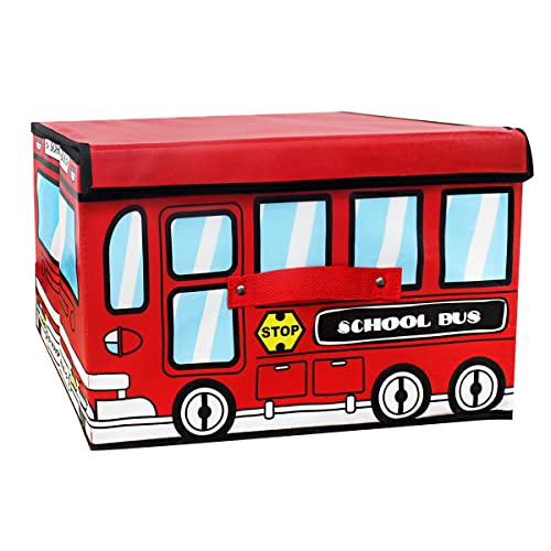 Aufbewahrungsbox Kinder, Aufbewahrungskiste mit Deckel Spielzeug Organizer,...