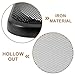 TOPPERFUN 2Pcs Car Speaker Grille, 4 inch Speaker Grill Covers, Universal Metal Subwoofer Guard Protector, Square Audio Dust Cover Car Grille Frame with Mounting Screws