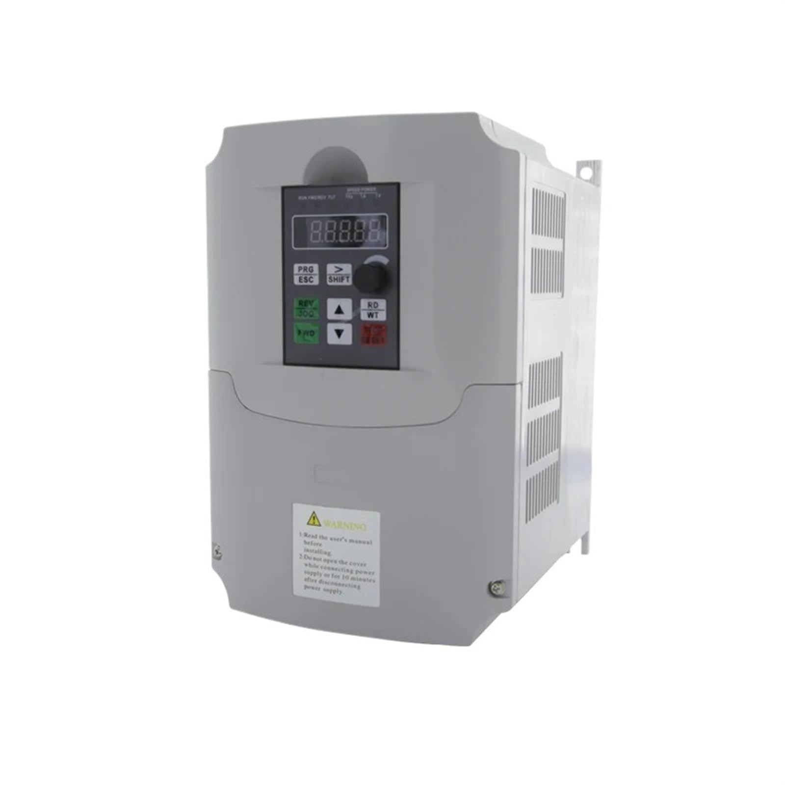 2RD58I8PM Converter 220v Single Phase Input to 380v Three Output 11kw 15HP VFD Variable Frequency Drive Inverter(11KW(White))