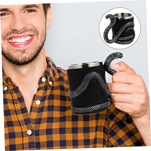 Cadeau pratique pour collègues gobelet double paroi HEMOTON noir