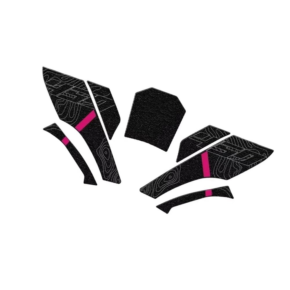 Motorcycle Fuel Tank Decals Pad Sticker for 450MT for 450 MT 2024(Color1)