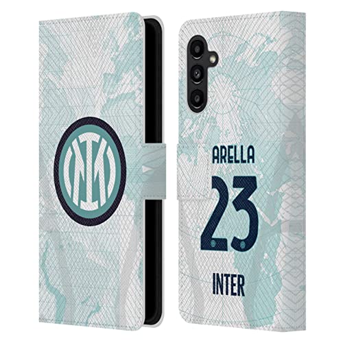 Housse Inter Milan Nicolò Barella pour Samsung Galaxy A13 5G étui cuir portefeuille protecteur