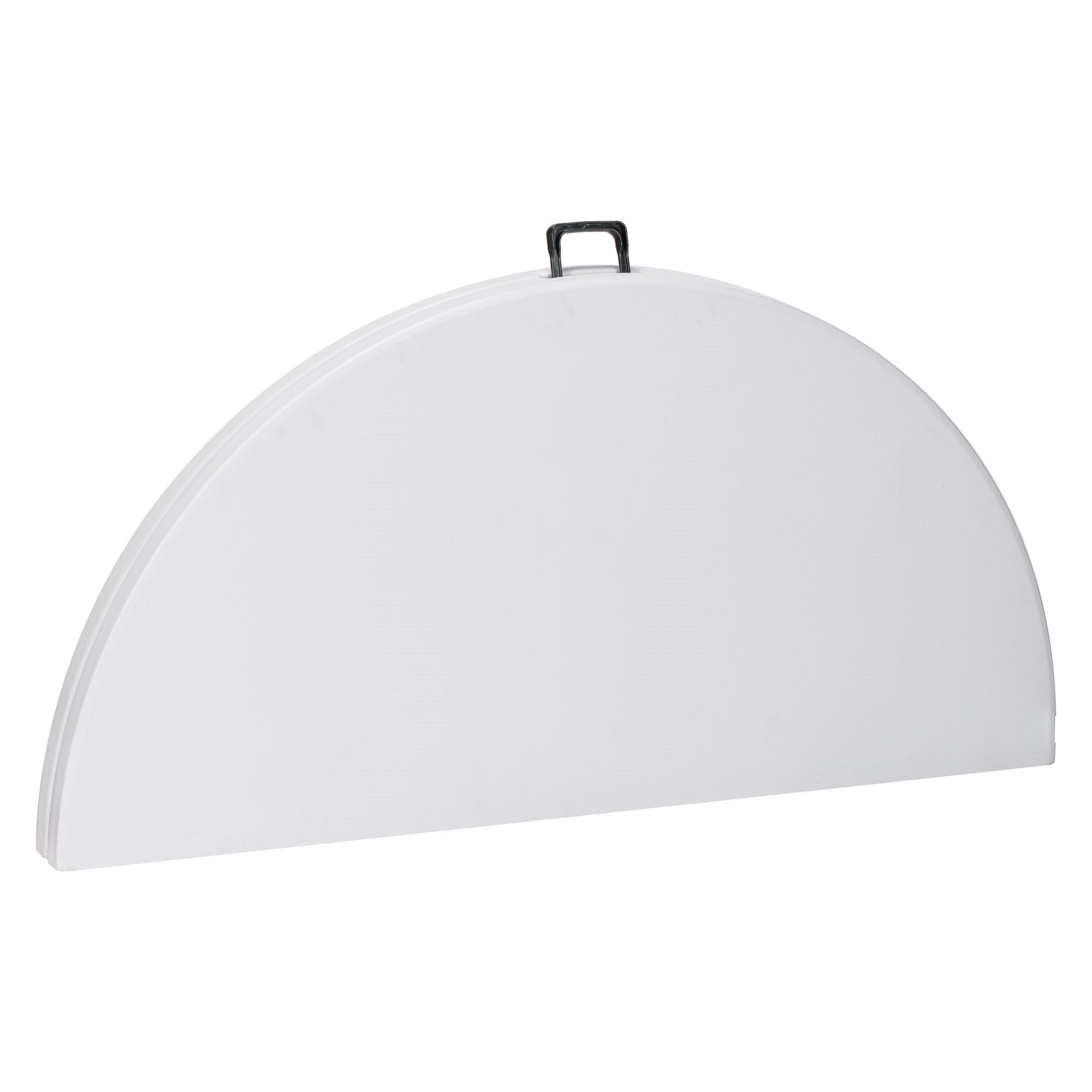 Générique Table Pliante Ronde avec poignée L 154 x H 74 Blanche