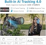 Feiyu SCORP-C 2 Camera Gimbal Stabilizer - 3.5kg Payload, AI Tracking, Bluetooth Shutter Control, Compatible with Canon/Sony/Nikon