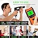 Stud Finder Wall Scanner - 5 in 1 Electronic Stud Detector with Upgraded Smart Sensor, Audio Alarm and HD LCD Display for the Center and Edge of Wood, AC Wire, Metal and Studs Detection(Gamboge)
