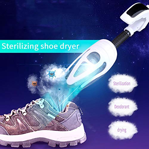 Desinfectante y esterilizador de zapatos con luz UV, elimina bacterias, olores y hongos para la higiene del calzado