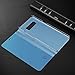 AICase Luxury Translucent View Window Front Smart Sleep/Wake Up Function Mirror Screen Flip Electroplate Plating Stand Full Body Protective Case for Samsung Galaxy Note 8(Blue)