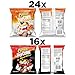 Cheetos Popcorn, Cheddar & Flamin' Hot Variety Pack, 0.625 Ounce (Pack of 40)