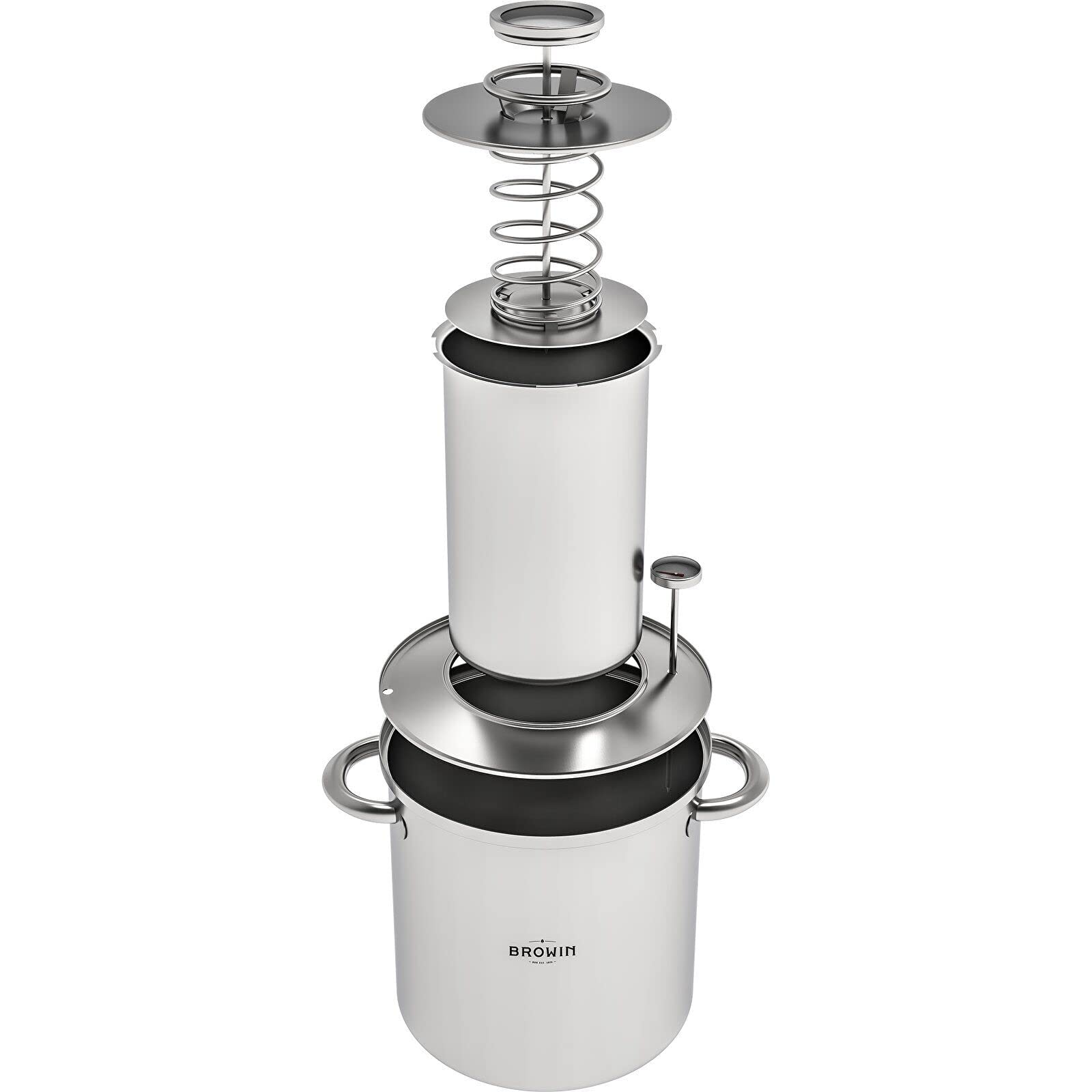 Schinkenkocher 1,5 kg im Wassermantel + Rezepte/komplettes Set