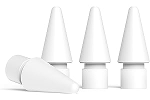 [2 Pack Replacement Pencil Tips Compatible with Apple Pencil Pro, Apple Pencil...