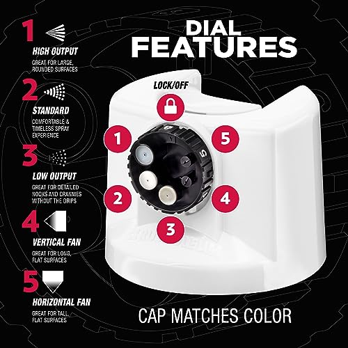 Image of Rust-Oleum Stops Rust Custom 5-in-1 Spray Paint, Semi-Gloss White