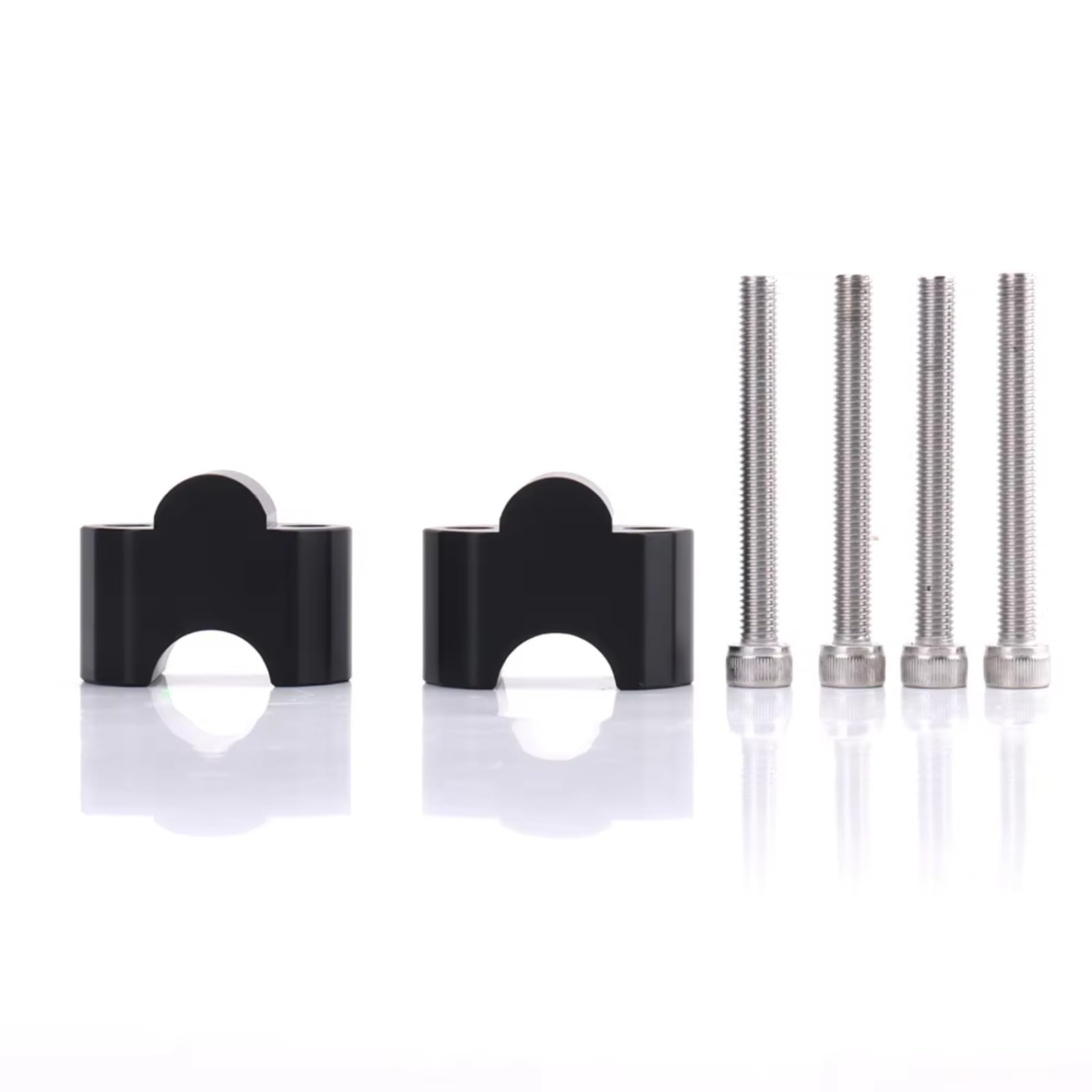 Riser Manubrio Moto Per KAWASAKI Per VERSYS 650 2025 2024 2023 Manubrio per moto Riser Maniglia di montaggio in lega di alluminio nera Morsetti Manubrio Moto