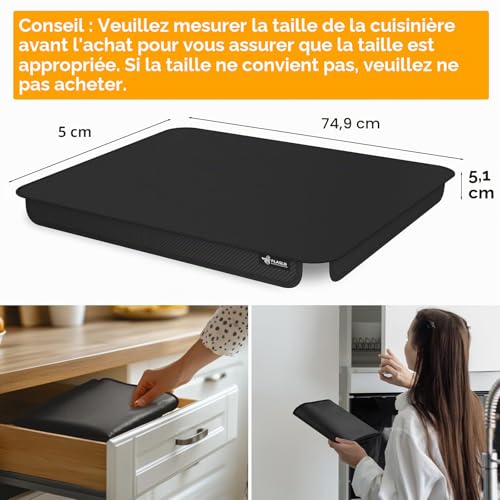 Couverture de brûleur pour éviter les rayures tapis de cuisson souple