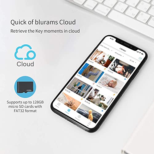 Blurams Home Security Camera Bundle Set, Blurams Baby Monitor Pet/Nanny Camera W/ Two-Way Audio thumb #7