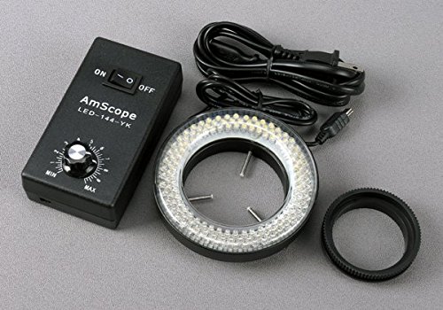 Amscope 144-led, 3.5 x, x Zoom Boom Trinocular
