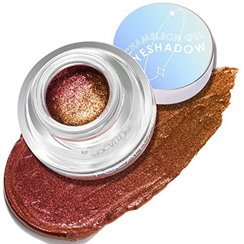 Focallure Chameleon Cream Eyeshadow,Intense Color Shifting Creamy Eye Shadows,Highly Pigmented Metallic,Shimmer,Multi-Reflective Finishes,Dracula's Kiss #TOP5