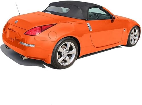 Miniatura 4 de 350Z Techo suave para convertible, y vidrios calefaccionados, de sarga original, para Nissan., Azul