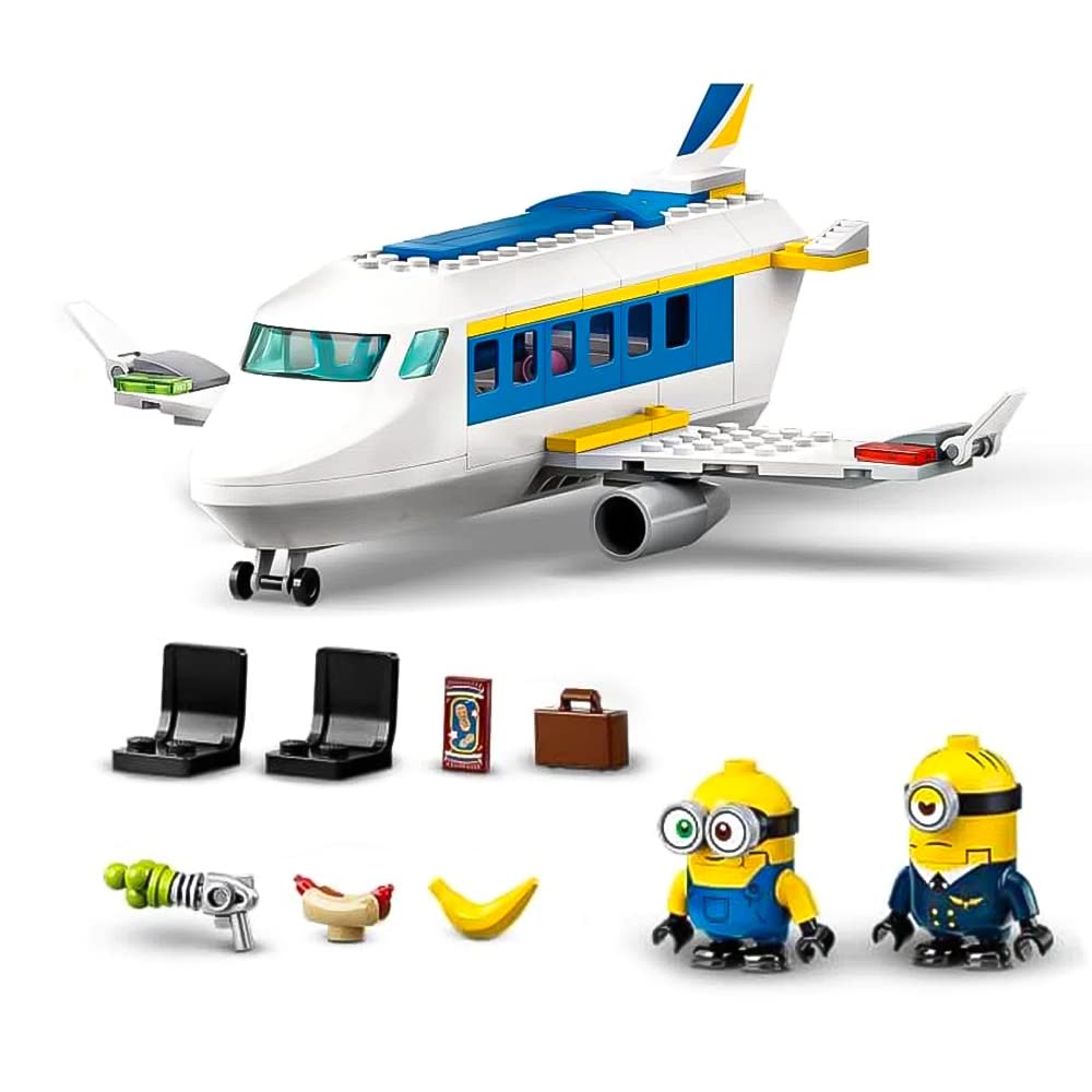LEGO Minions: The Rise of Gru: Minion Pilot in Training (75547) Toy Plane Building Kit for Kids, a Great Present for Kids Who Love Minions Toys and Minion Figures, New 2021 (119 Pieces)