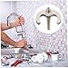 Hemobllo 4sets Faucet Fixing Kit Fastener for Easy Installation of Kitchen and Bathroom Sinks Stable and Accessories for Water Faucets Includes Fastening Washer and Tools
