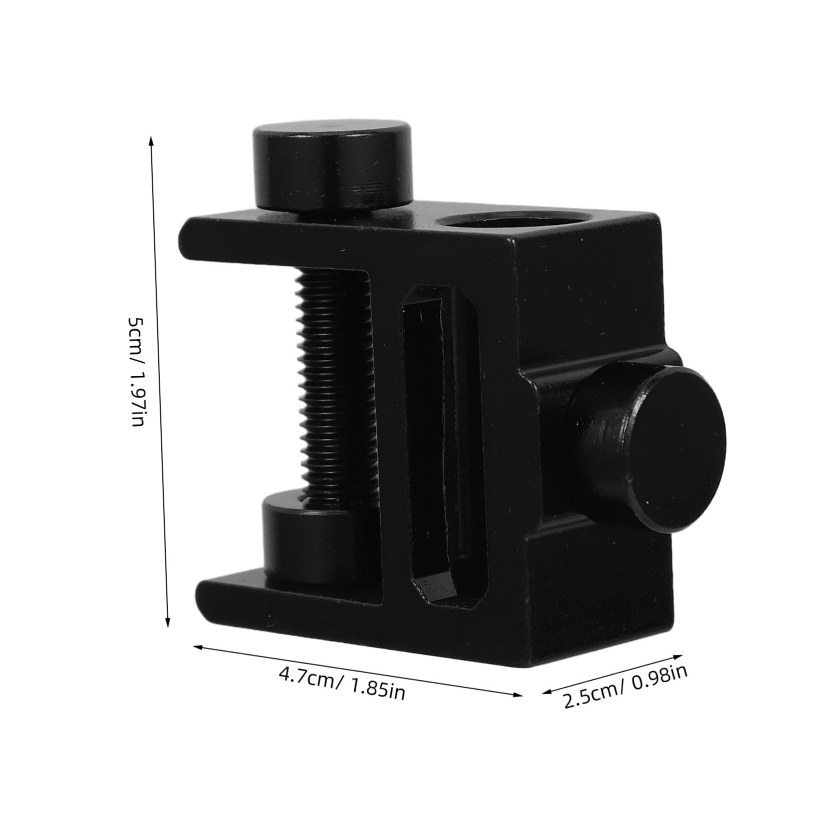 Mikikit Camping Light Holder Desk Lamp Clamp Lantern Stand Aluminum Alloy Table Lamp Bracket Clamp Light for Outdoor