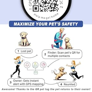 Dog-Tags-Personalized-for-petsQR-Code-Smart-Pet-ID-Tagfor-Small-Medium-Large-DogsAnti-LostCustomWaterproof-Silicone-Dog-Cat-TagInstant-Location-AlertsEasy-Online-Profile-UpdatesBlack - Cucciolini Doodles   Dog-Tags-Personalized-for-petsQR-Code-Smart-Pet-ID-Tagfor-Small-Medium-Large-DogsAnti-LostCustomWaterproof-Silicone-Dog-Cat-TagInstant-Location-AlertsEasy-Online-Profile-UpdatesBlack