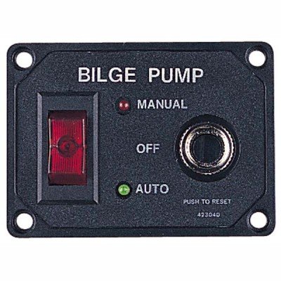 AMRS-423040-1 Sea Dog Bilge Pump Switch Panel w/Circuit Breaker