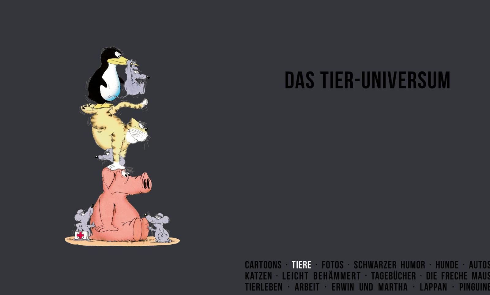 Uli Stein: Festtage!: Jubiläumsausgabe: Großes Geschenkbuch mit einer umfangreichen Cartoon-Sammlung von Uli Stein inklusive Biografie und Hintergründen seiner Erfolgsgeschichte