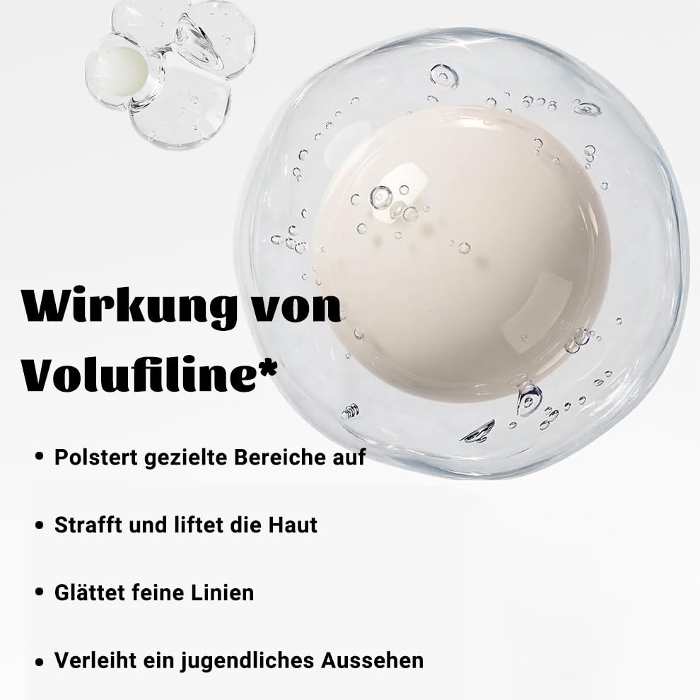 Maison Deep Collagen Serum Korea, Deep Collagen Maison Cosmetics, Volufine Koreanisches Kollagen-Serum für Reife Haut, Enthält Hyaluronsäure, Feuchtigkeit&Straffende, für Alle Hauttypen (30ml*1)