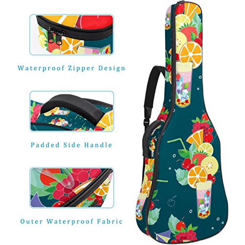 Fantastique étui rembourré pour guitare Oxford imperméable avec bandoulière réglable - Les Beatles, Paul McCartney, John Lennon, RIngo Starr, George Harrison Fantastique étui rembourré pour guitare Oxford imperméable avec bandoulière réglable – Image 5
