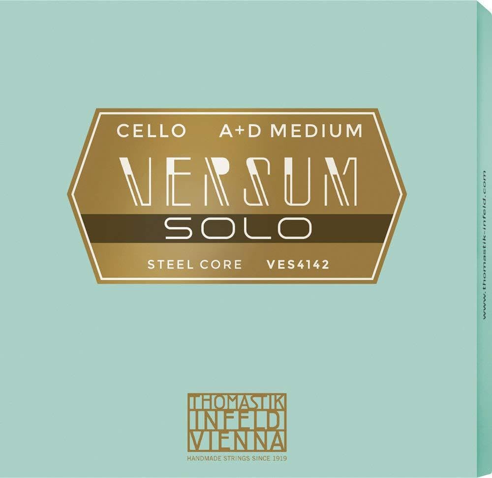 Thomastik Juego cuerdas para Violonchelo Versum Solo - juego completo 4/4, medio, VES400