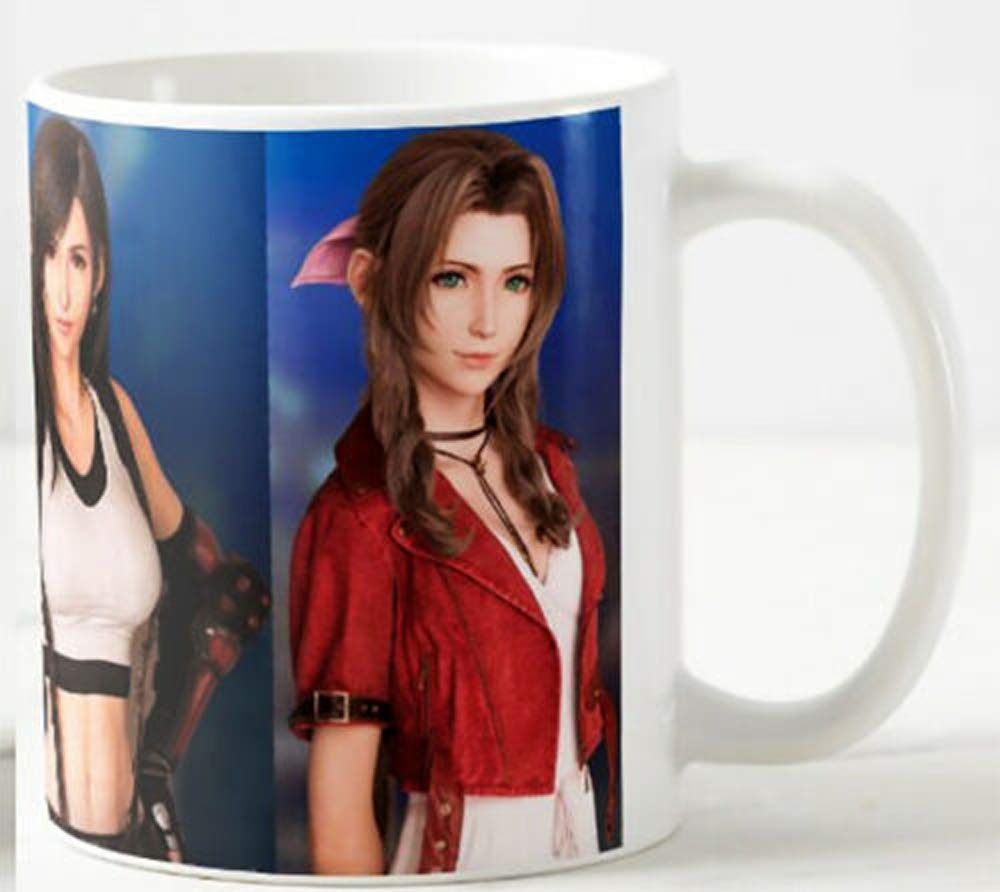 Final Fantasy 7 VII Remake - Coffee Mug/Cup - 7 8 9 10 - Cloud Tifa Aerith
