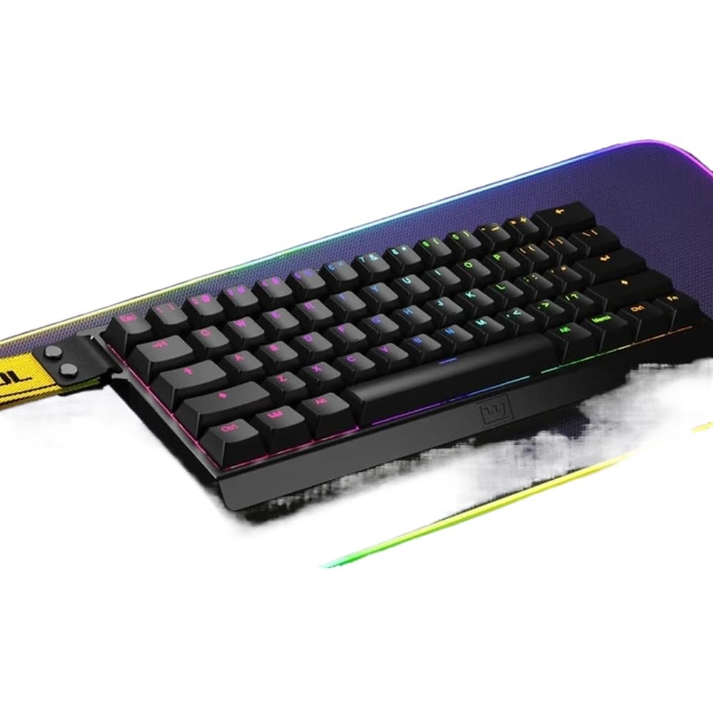 XXINGYULI Wooting 60HE Custom Magnetic Mechanical Gaming Keyboard Wired Lightweight PBT Keycap Compatible With Electronic Sports And Laptop Gaming(Assemble 4Axis)