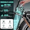 Auloor Electric Bike, 750W Ebike for Adults, 20" Fat Tire Electric Bike, 30MPH Max Speed Folding Electric Bike, 48V 18Ah Battery, Shimano 7-Speed Full Suspension Electric Bicycles #2