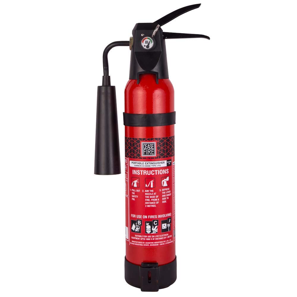 Ceasefire Co2 Squeeze Grip Type Fire Extinguisher - 2 kg-picture-11