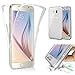 Galaxy S7 Edge Case,PHEZEN Scratch Proof 360 Front and Back Full Body Protection Transparent Flexible TPU Bumper Case Anti-Scratch Protective Case For Samsung Galaxy S7 Edge, Transparent