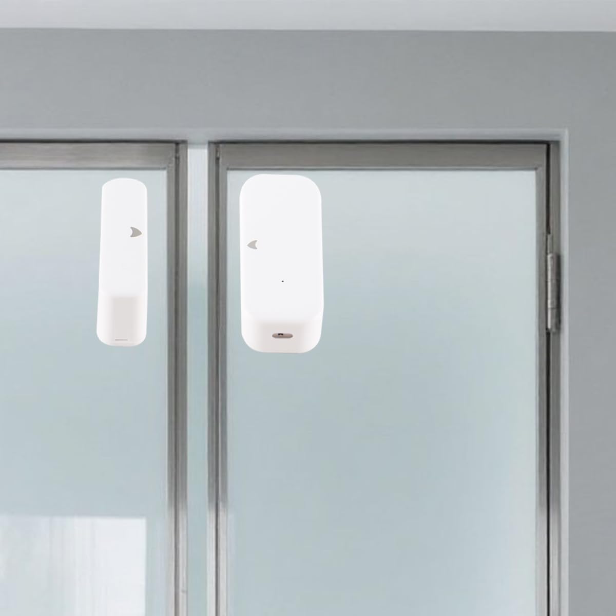 Gorise Kabelloses Abluftsteuerungssystem Mit Magnetischem Fenstersensor Und Funksteckdose 3600W Sicherheitsschalter-Set Für Dunstabzugshauben Kamine Und Garagenbeleuchtung 30-200m