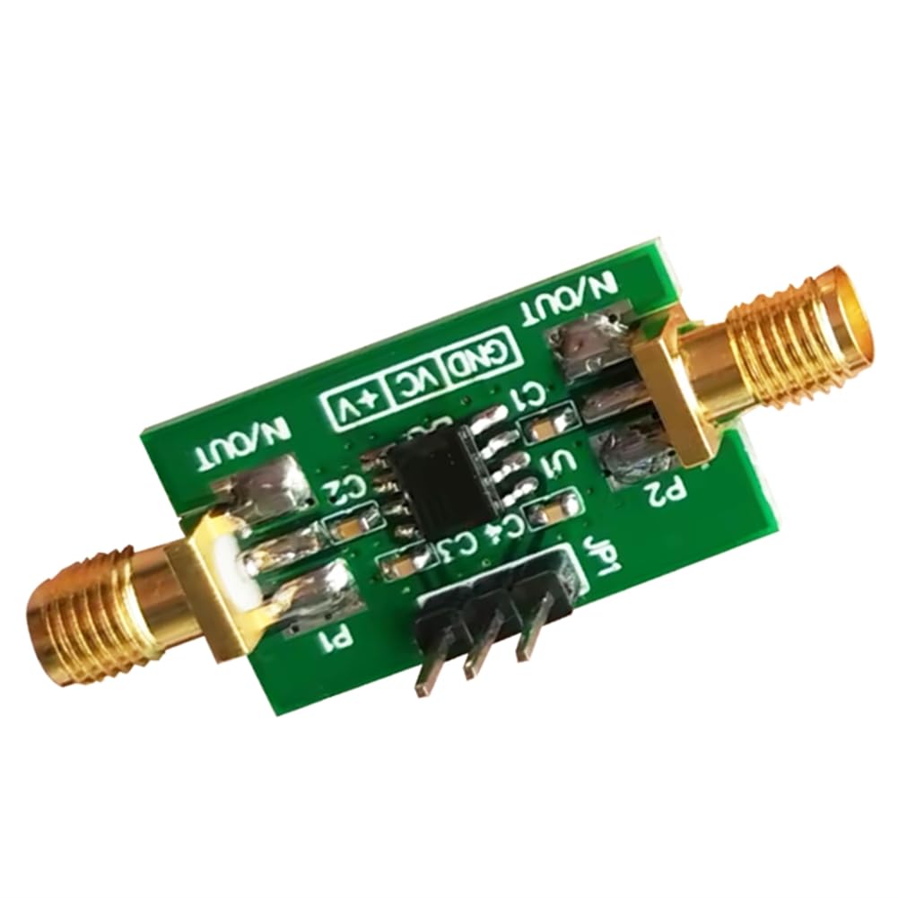 Atenuador de voltaje de 40 dB con control de 0 a 5 V para estabilización de señal RF