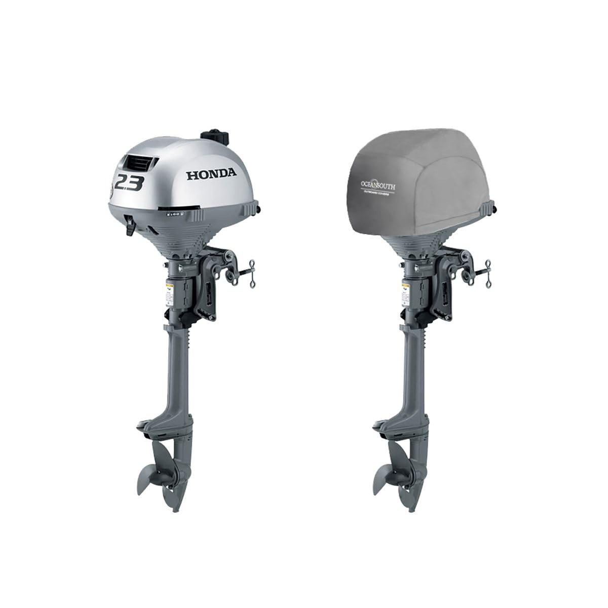 Oceansouth Cowling Cover passend für Honda Außenborder BF2.3 bis BF250