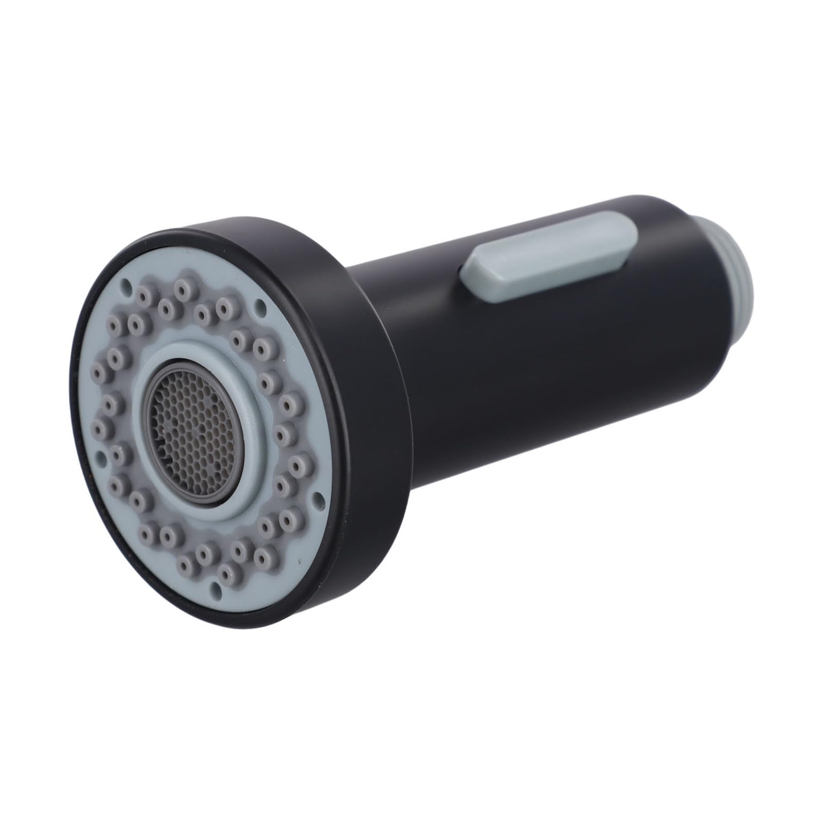 Tête de robinet de cuisine extractible noir mat pour évier évite les éclaboussures
