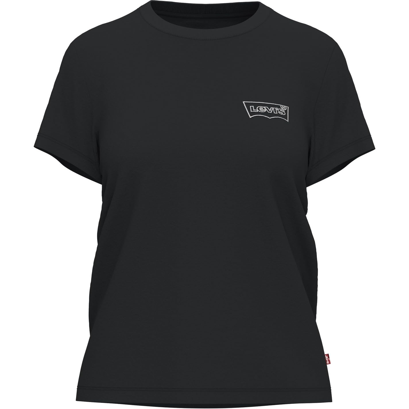 Levi's Damen The Perfect Tee T-Shirt,Batwing Outline Caviar,XXS