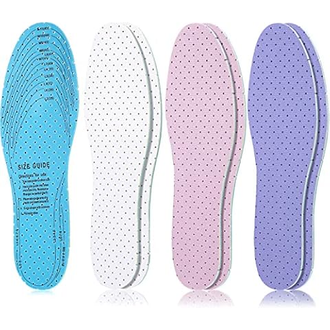 3 Pairs Breathable Latex Insoles for Comfortable Walking Cover