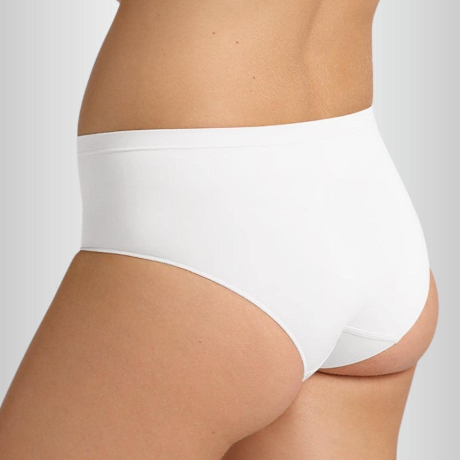 Intimitaly Set 6 Slip Donna Cotone Vita Alta Mutande Donna Cotone Midi Anallergiche Anatomiche