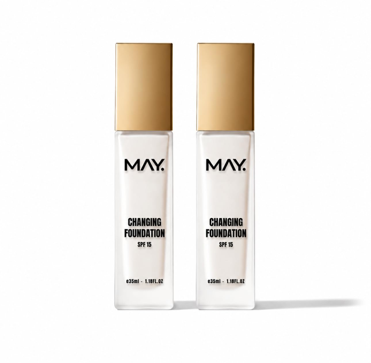 May Cosmetics 2 x Changing Foundation 35 ml