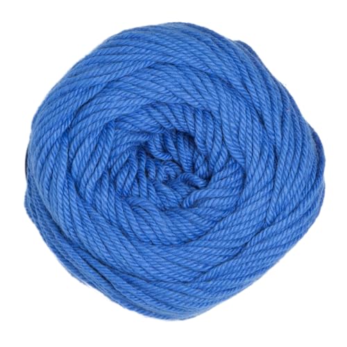 Knit Picks Dishie Blue Worsted Weight 100% Cotton Yarn for Crocheting