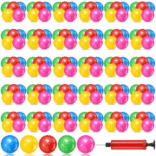 Balles rebondissantes pour aire de jeux et jardin avec pompe incluse