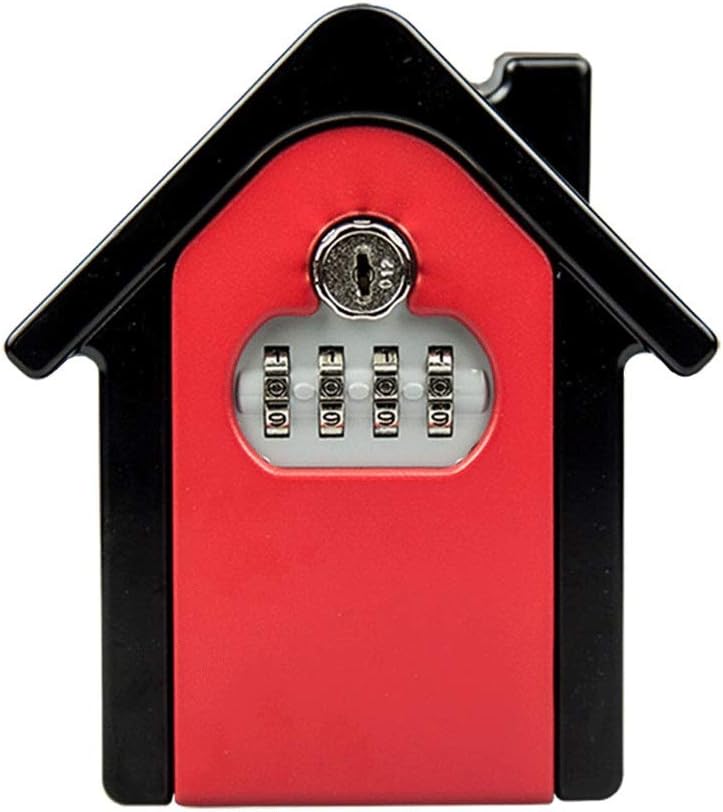 Cigkany Key Lock Box Secure Home Combination Safe Heavy Duty Wall Mounted Key Lock
