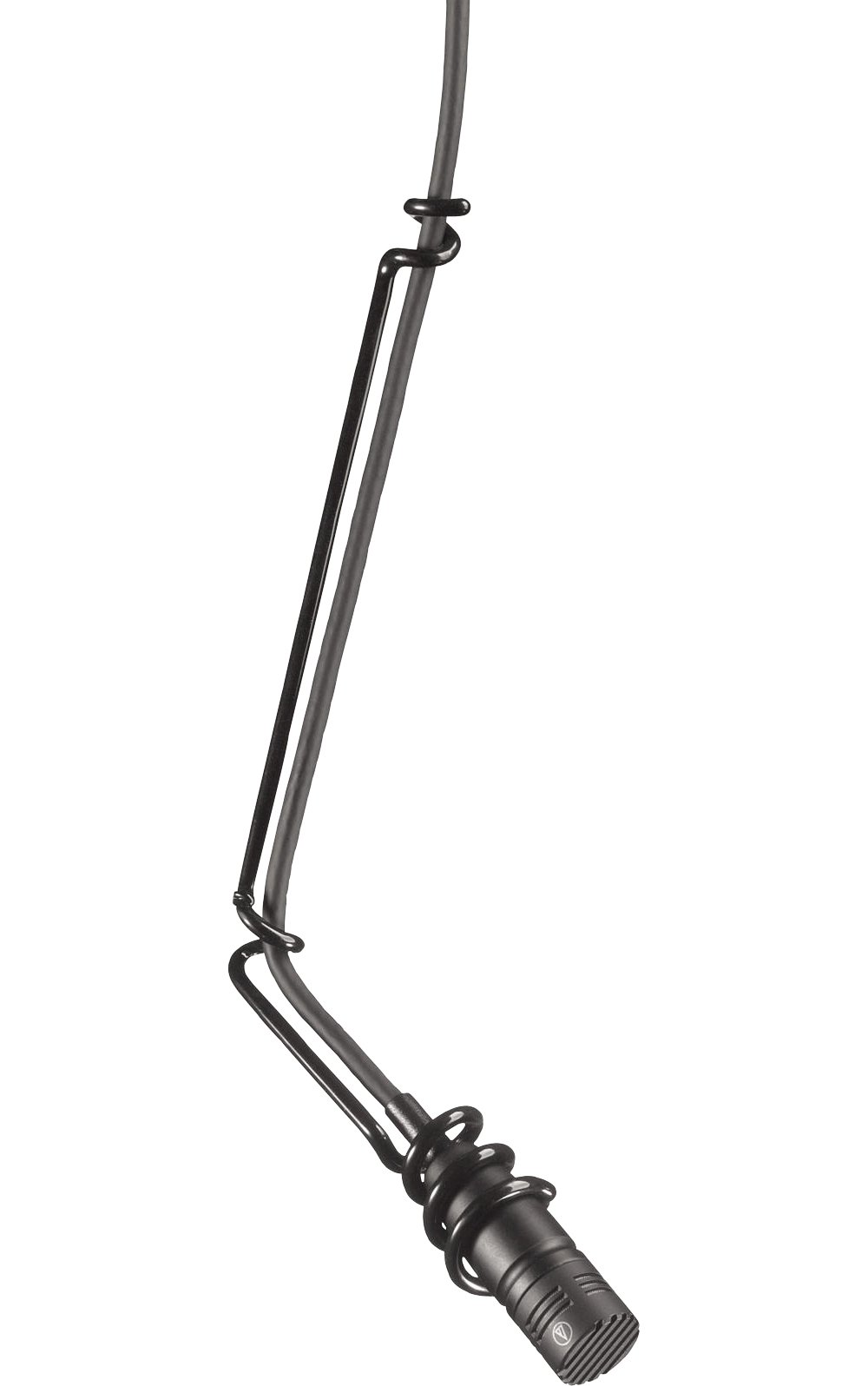 Audio-Technica Cardioid Condenser Microphone Unipoint Cardioid Condenser Hanging Microphone Black (U853PM)