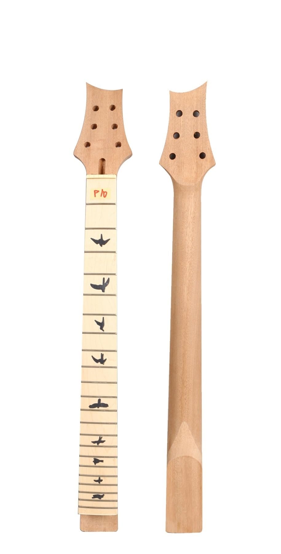 Fit Diy gryf gitary elektrycznej 22 progi 25.5 cala 648mm mahoń + klonowa podstrunnica niedokończony(648 25.5 inch)