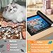 Jigsaw Puzzle Mat Roll Up - Portable Puzzles Saver Pad Up to 1500 Pieces, Full Accessories Puzzle Keeper with 4 Sorting Trays, Storage Bag, Easy Transport & Storage Puzzles Board